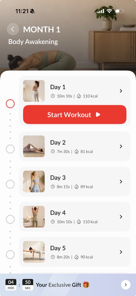 Plans screen