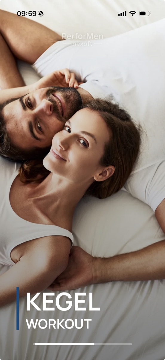 Kegel app screen