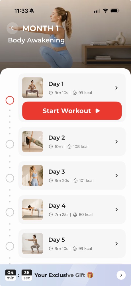 Plans screen